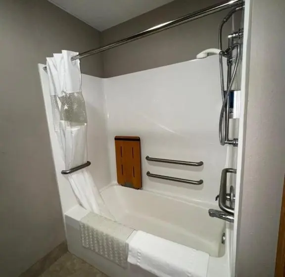 身障者適用キングサイズベッドルーム, Garner Inn & Suites