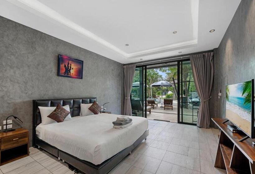 غرفة قياسية سرير كينج, Samui Fishing Club And Resort