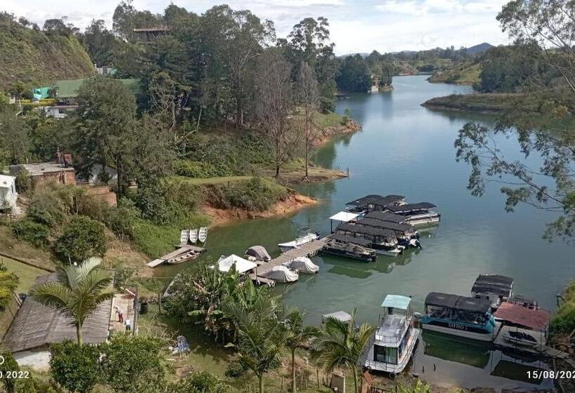 标准间带湖景, Restaurante New Mirador