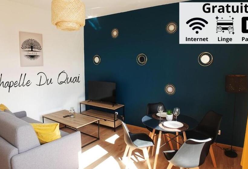 带1个卧室的豪华公寓, La Chapelle Du Quai