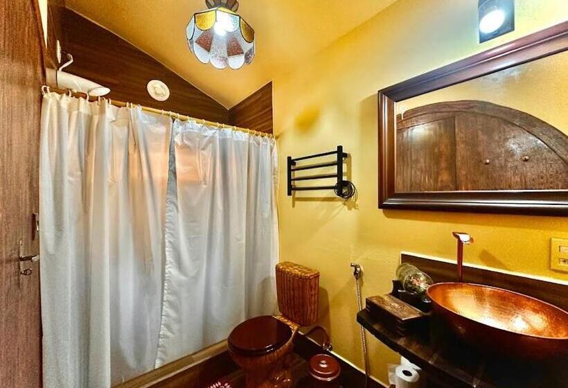 غرفة قياسية ثلاثية مطلة علي الحديقة, Toca Do Precioso   Vila Mágica