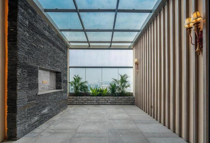 غرفة ديلوكس سرير كينج, Echarm Plus Hotel   Foshan Smart New City Zhangcha Metro Station Branch