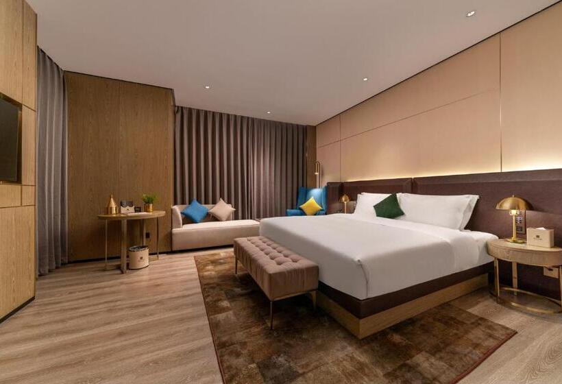 جناح ديلوكس, Echarm Plus Hotel   Foshan Smart New City Zhangcha Metro Station Branch