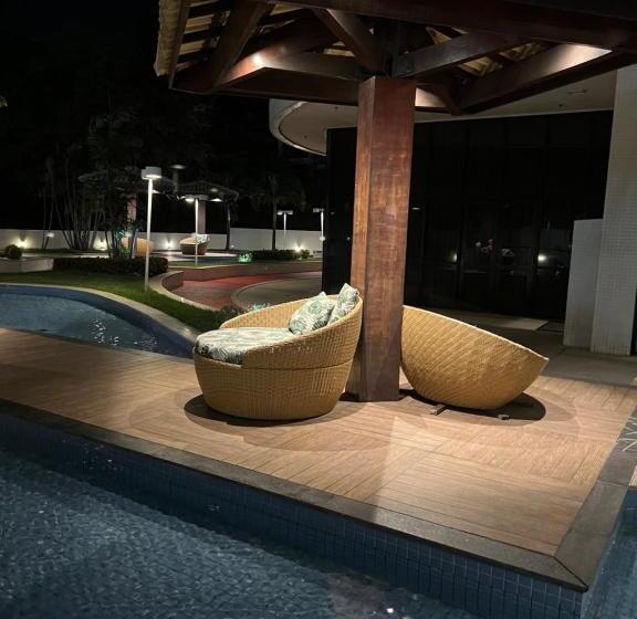 Deluxe Studio, Flat Boulevard Side 2104 Altissimo Padrão Com Lazer