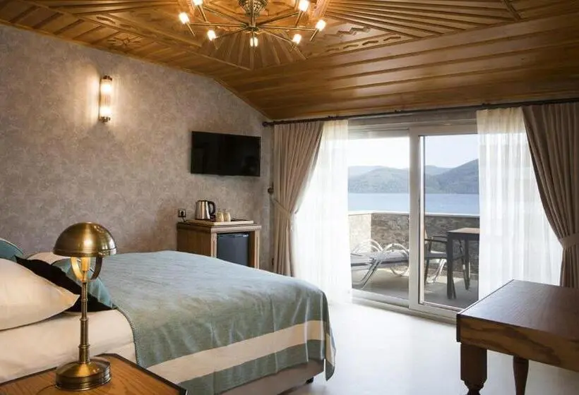 Deluxe-huone Merinäkymä, Göktürk Otel