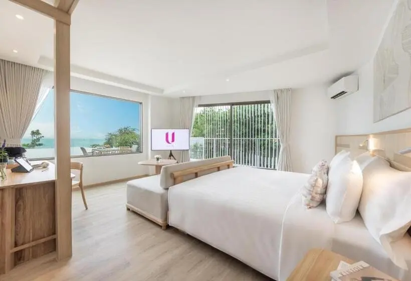 Deluxe-huone Merinäkymä Parveke, U Hua Hin