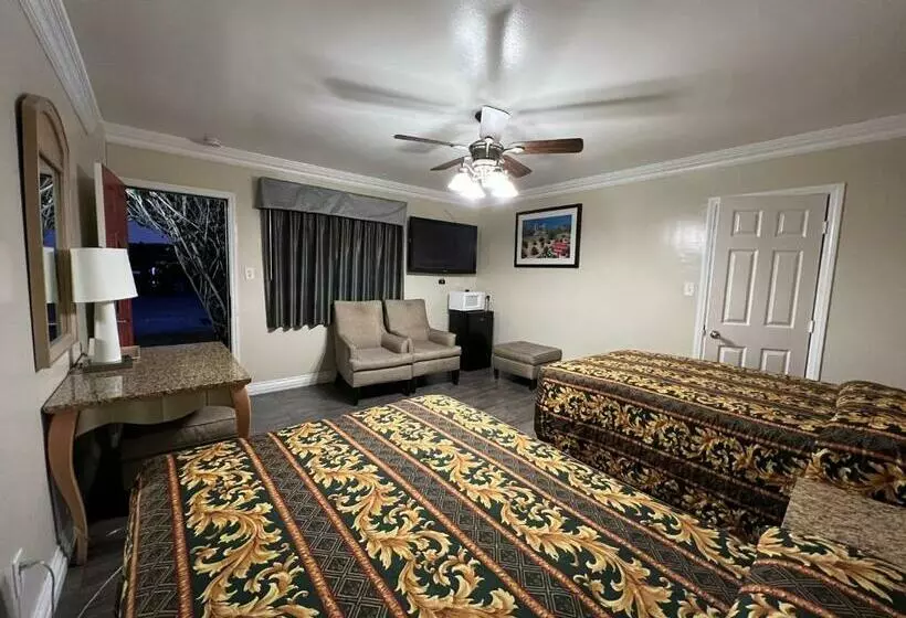 اتاق استاندارد با 2 تخت دوبل, Flamingo Motel Oxnard