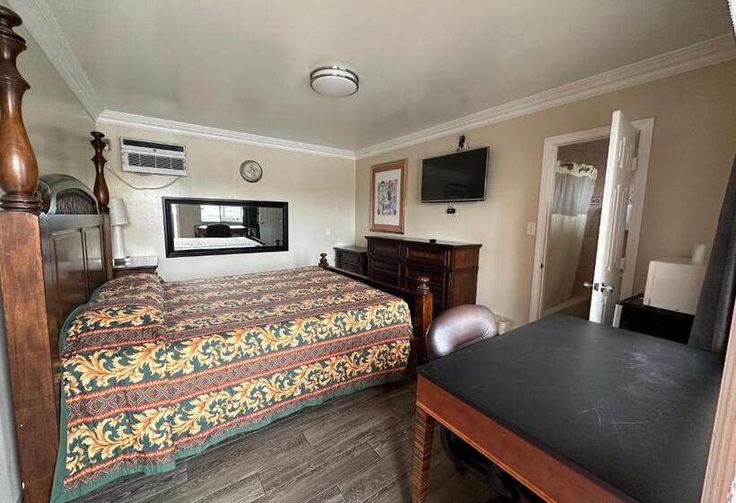 스탠다드 룸 킹사이즈 침대, Flamingo Motel Oxnard