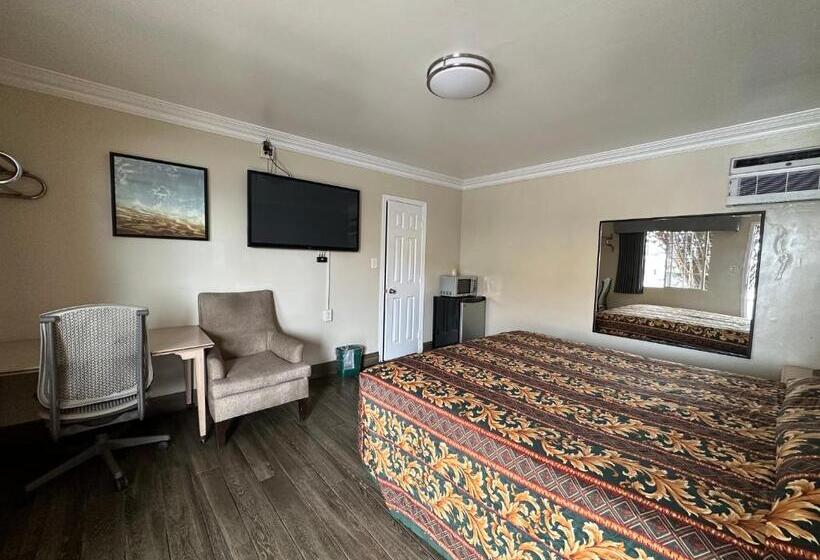 스탠다드 룸 킹사이즈 침대, Flamingo Motel Oxnard
