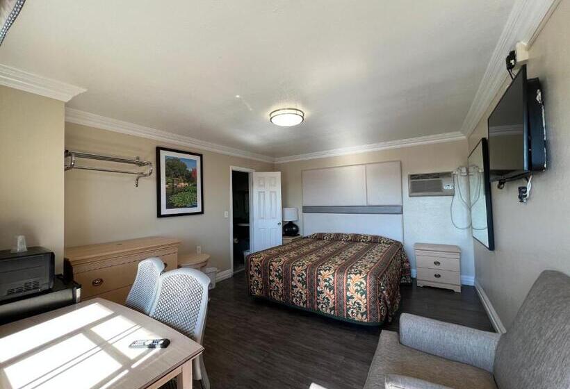 스탠다드 룸 킹사이즈 침대, Flamingo Motel Oxnard