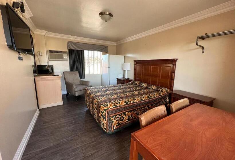 스탠다드 룸 킹사이즈 침대, Flamingo Motel Oxnard