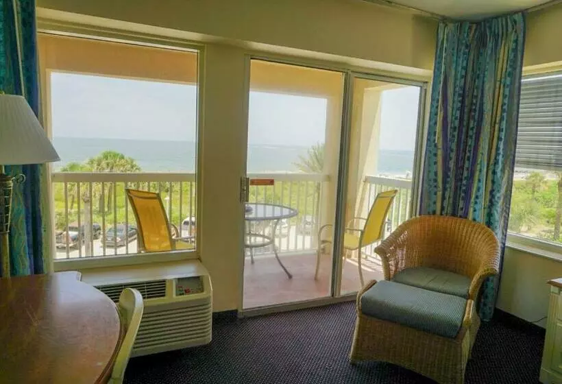 اتاق استاندارد با بالکن, Oceanview Lodge   Saint Augustine