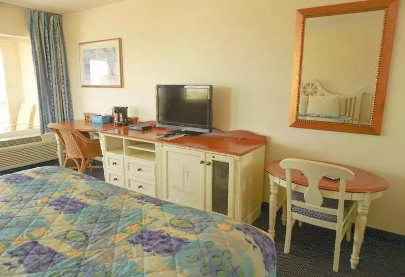 اتاق استاندارد با تخت بزرگ, Oceanview Lodge   Saint Augustine