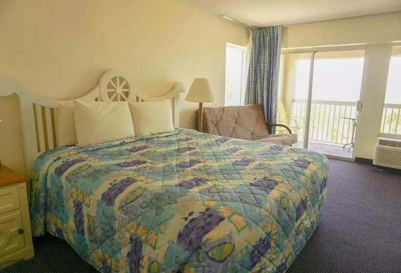 اتاق استاندارد با تخت بزرگ, Oceanview Lodge   Saint Augustine