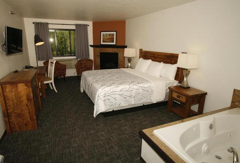 스탠다드 룸 킹사이즈 침대, Open Hearth Lodge