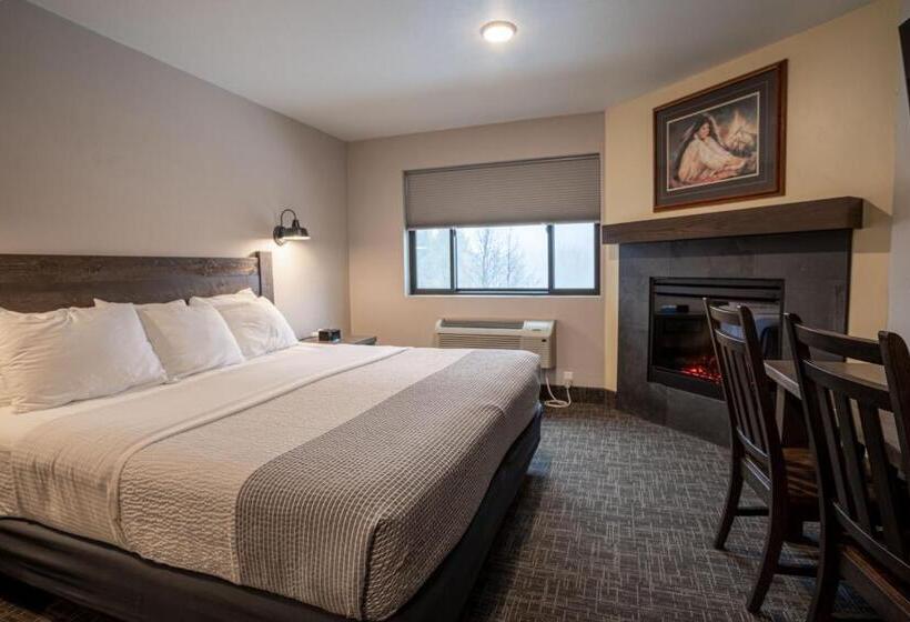 غرفة قياسية سرير كينج, Open Hearth Lodge