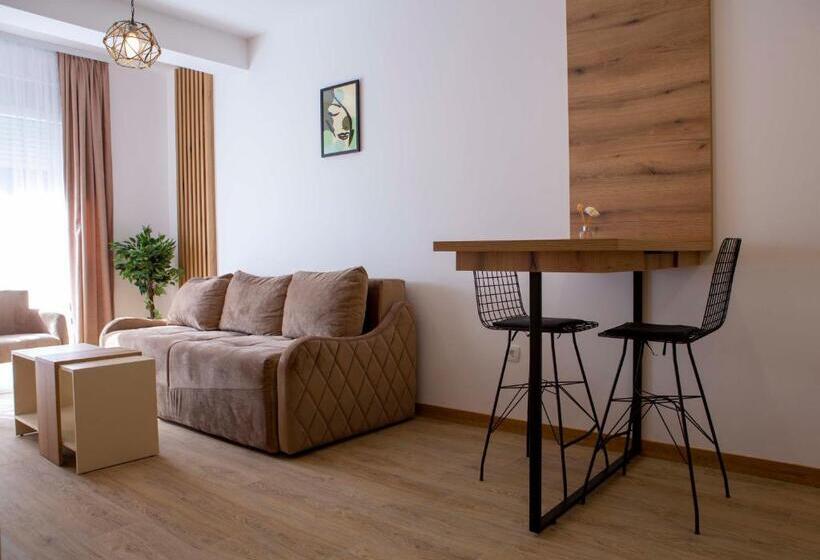 آپارتمان 1 خوابه با تراس, Apart Hotel Gondola Kolasin