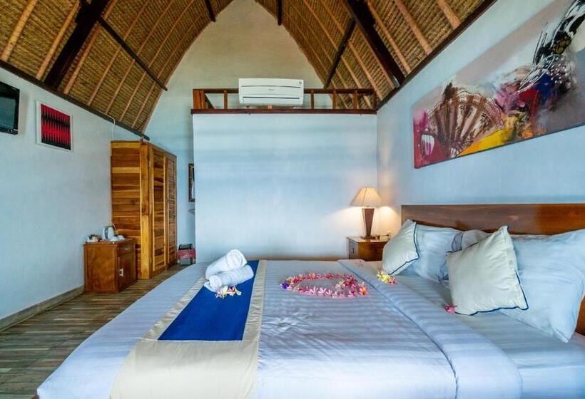 غرفة قياسية مطلّة علي البحر, Song Cang Bungalow