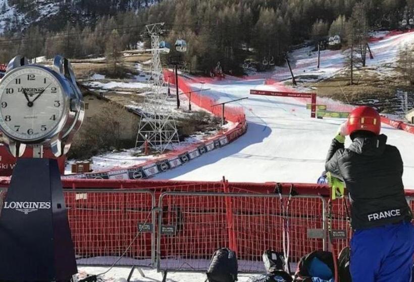استودیو استاندارد با بالکن, Résidence Les Cîmes Centre Val D Isère