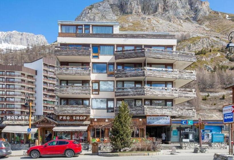 استودیو استاندارد با بالکن, Résidence Les Cîmes Centre Val D Isère