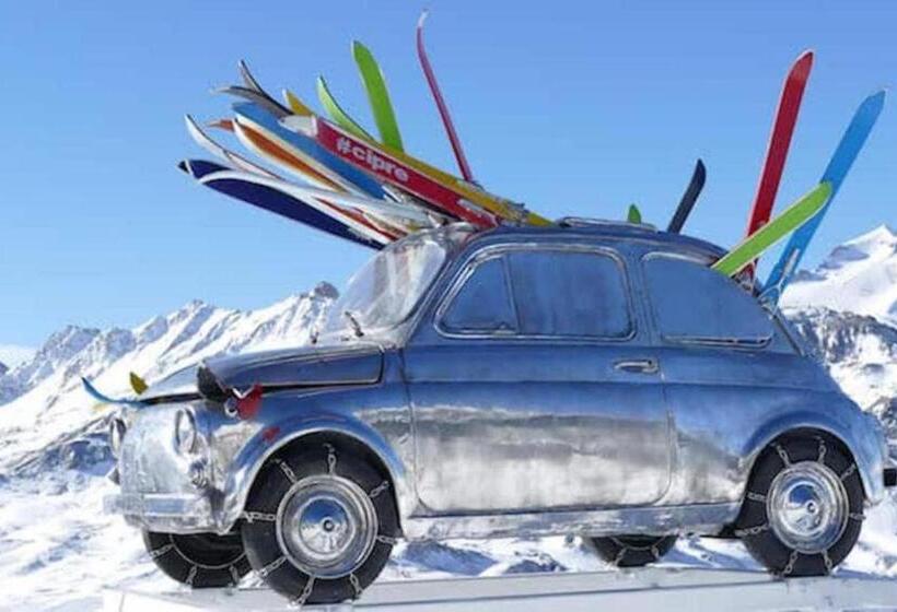 استودیو استاندارد با بالکن, Résidence Les Cîmes Centre Val D Isère