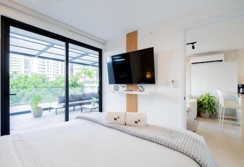 Апартаменты 1 Спальня с Террасой, San Francisco Eliminado