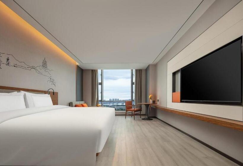 חדר סופריור עם מיטת קינג, Urcove By Hyatt Hangzhou Xiaoshan International Airport