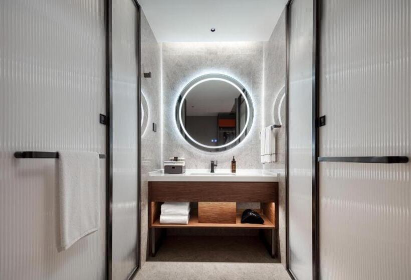 Quarto Deluxe Cama King, Urcove By Hyatt Hangzhou Xiaoshan International Airport