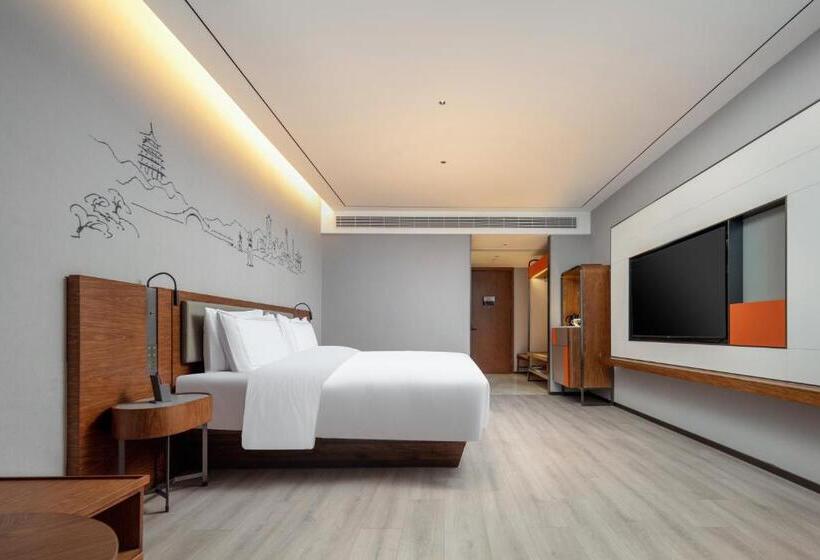 Quarto Deluxe Cama King, Urcove By Hyatt Hangzhou Xiaoshan International Airport