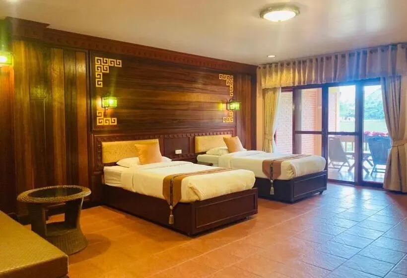 Superior-huone Vuoristonäkymä, ดอยหมอกดอกไม้รีสอร์ท Doimok Dokmai Resort