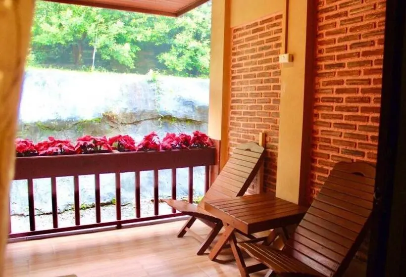 Standard-huone, ดอยหมอกดอกไม้รีสอร์ท Doimok Dokmai Resort