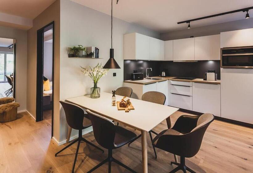 스탠다드 룸 더블 침대 2개, Project Bay Workation Prora