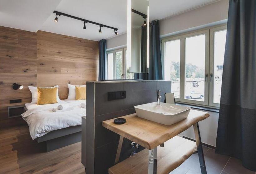 Апартаменты Дюплекс 1 Спальня, Project Bay Workation Prora