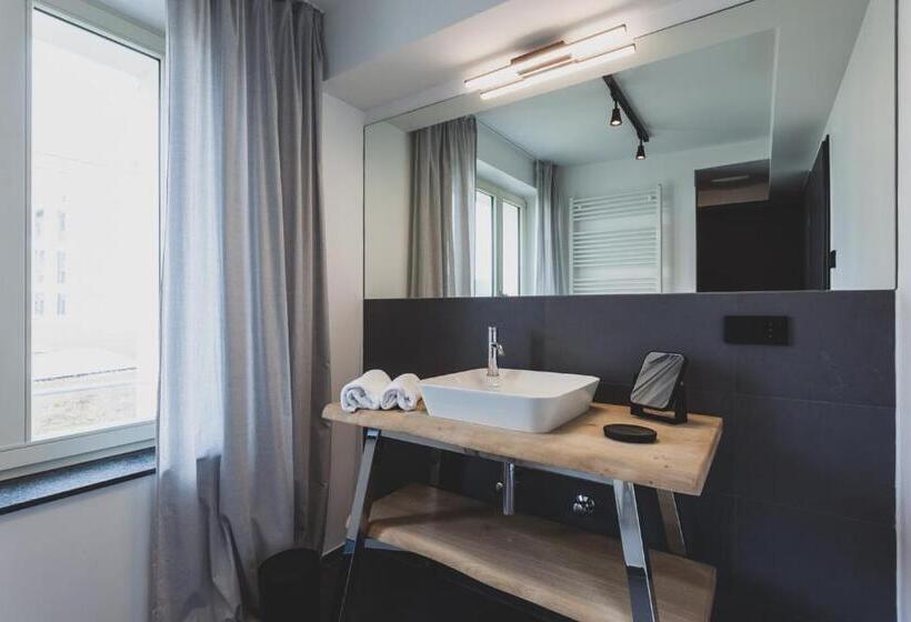 침실 1개 디럭스 아파트, Project Bay Workation Prora