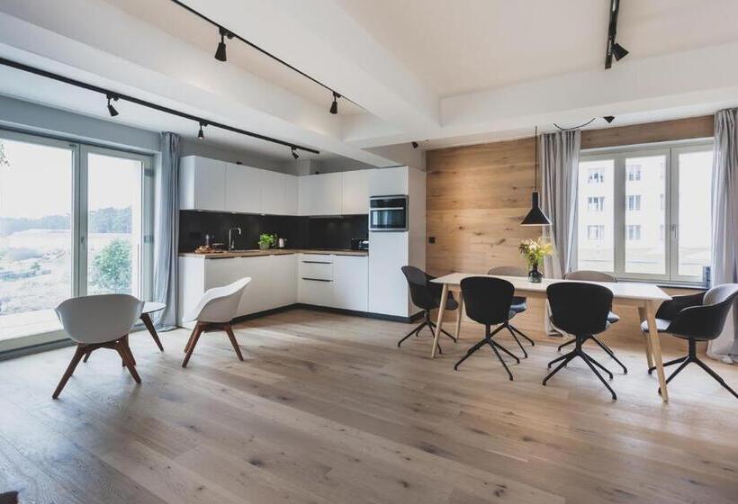 침실 1개 디럭스 아파트, Project Bay Workation Prora