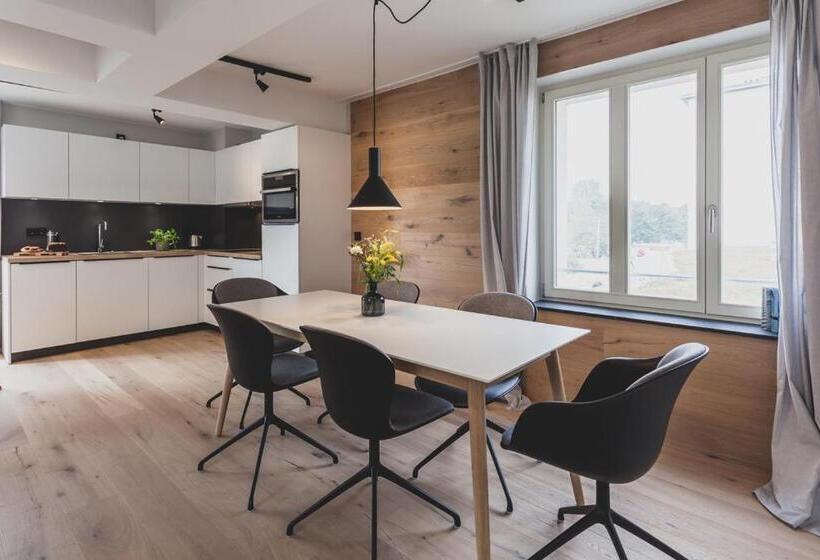 Апартаменты Deluxe 1 Спальня, Project Bay Workation Prora