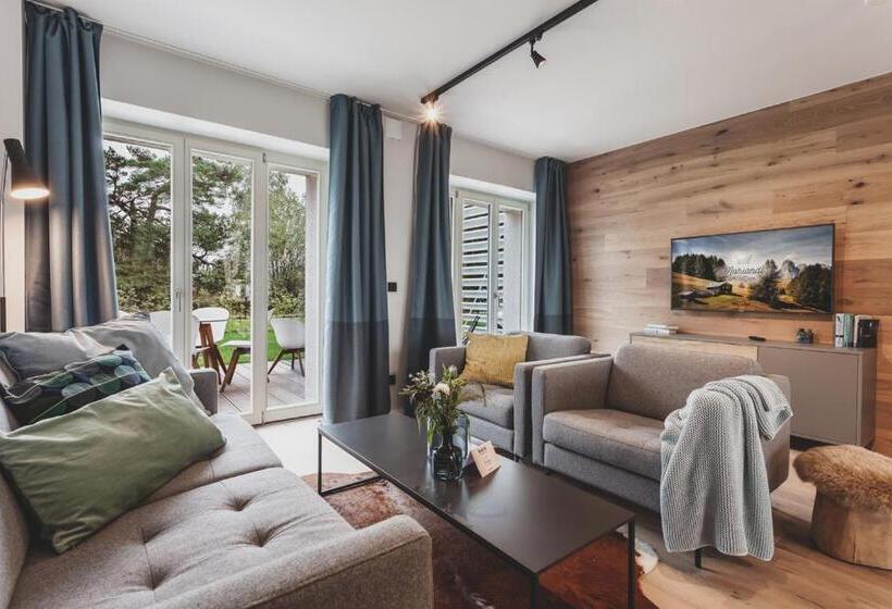 带1个卧室的豪华公寓, Project Bay Workation Prora