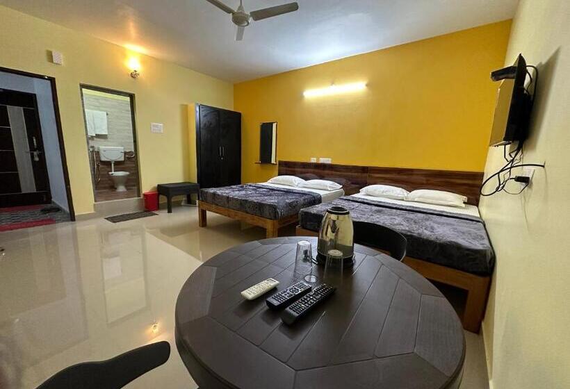 行政房间, The Kaya Backpackers Rooms Srirangam