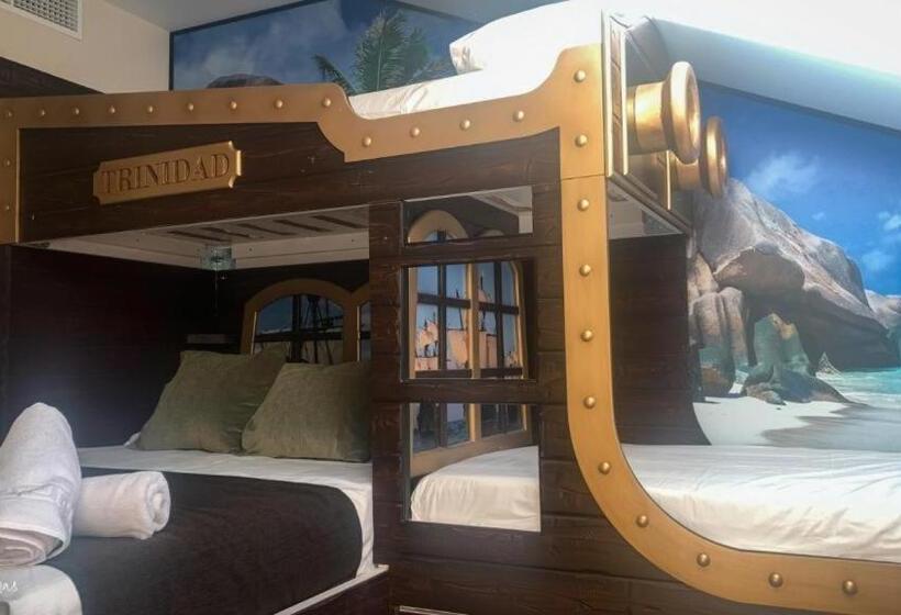 اتاق خانوادگی, El Indio Chocolatería Boutique Hostel