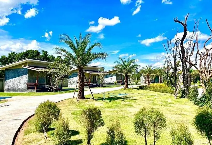 ガーデンビュースタンダードルーム, Farm View Resort @uthai Thani ฟาร์มวิว รีสอร์ท อุทัยธานี