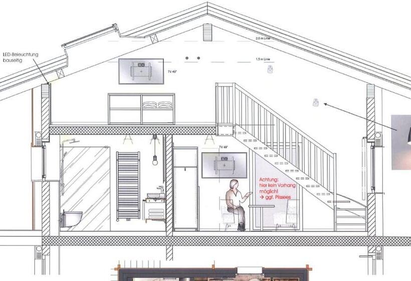 デラックスの４人部屋, Mountain Lodge