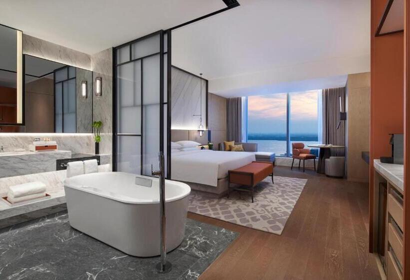 Стандартный Номер Кровать Кинг, Hyatt Regency Changshu Kuncheng Lake