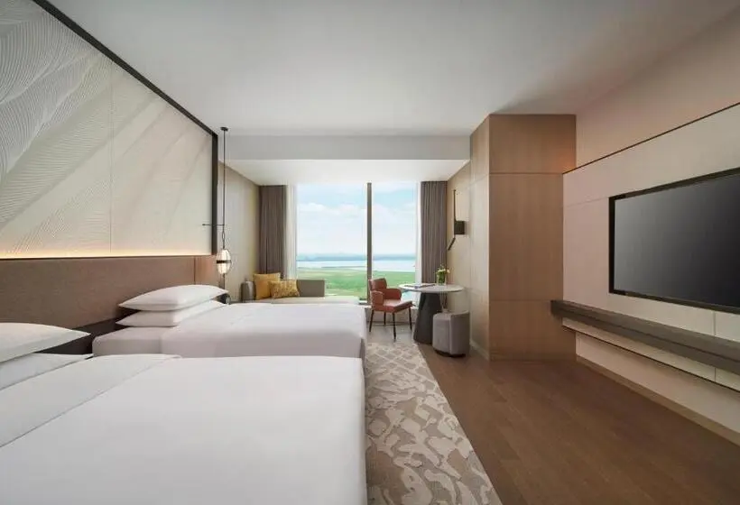 湖の見えるクラブルーム, Hyatt Regency Changshu Kuncheng Lake