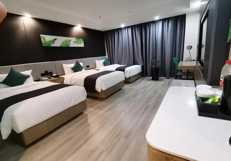Номер Стандарт Трехместный, Thank Inn Plus Aksu Kuqa Xingfu Road