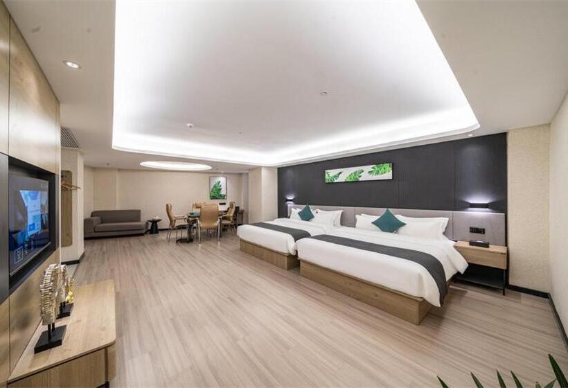 غرفة قياسية, Thank Inn Plus Chaozhou Caitang Lotus