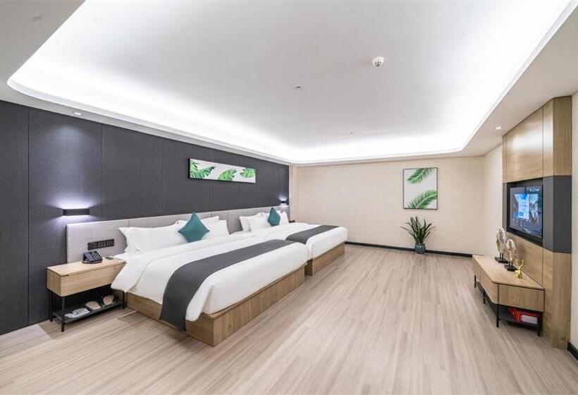 غرفة قياسية, Thank Inn Plus Chaozhou Caitang Lotus