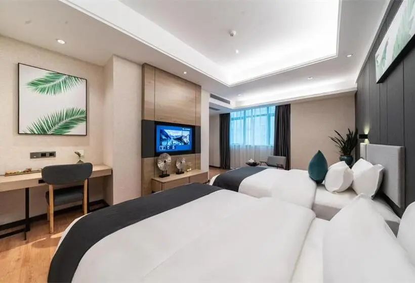Premium-huone, Thank Inn Plus Chaozhou Caitang Lotus