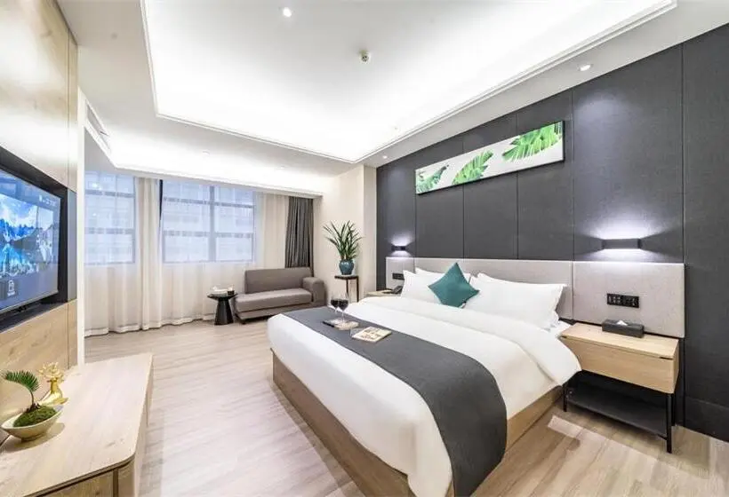Superior-huone, Thank Inn Plus Chaozhou Caitang Lotus