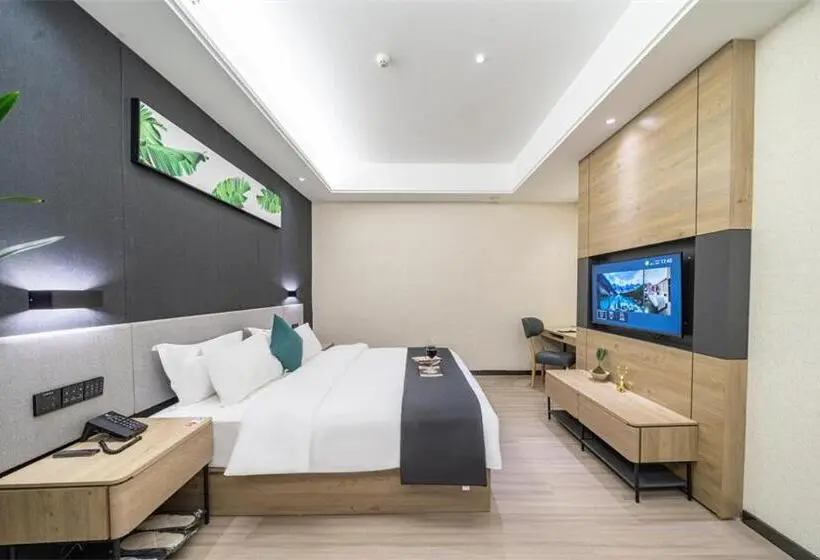Superior-huone, Thank Inn Plus Chaozhou Caitang Lotus
