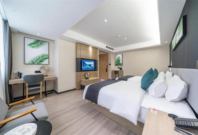 غرفة قياسية, Thank Inn Plus Chaozhou Caitang Lotus